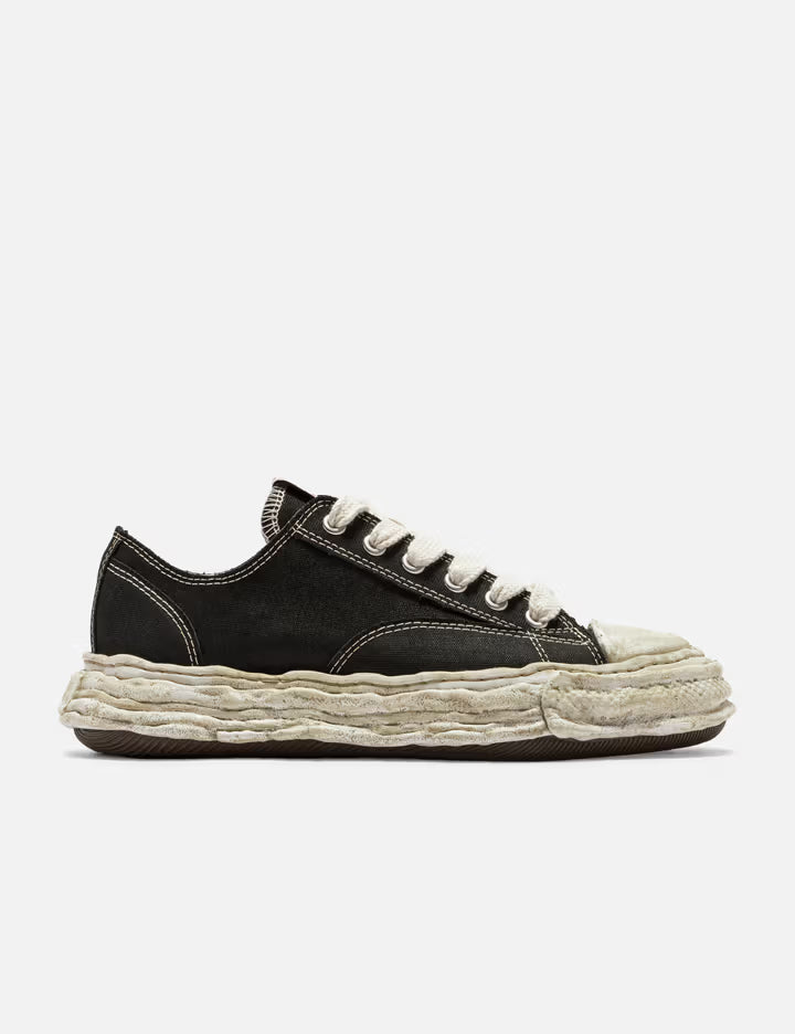 "PETERSON23" OG Sole Garment Dyed Canvas Low-Top Sneaker