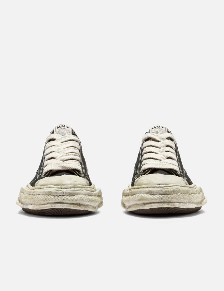 "PETERSON23" OG Sole Garment Dyed Canvas Low-Top Sneaker