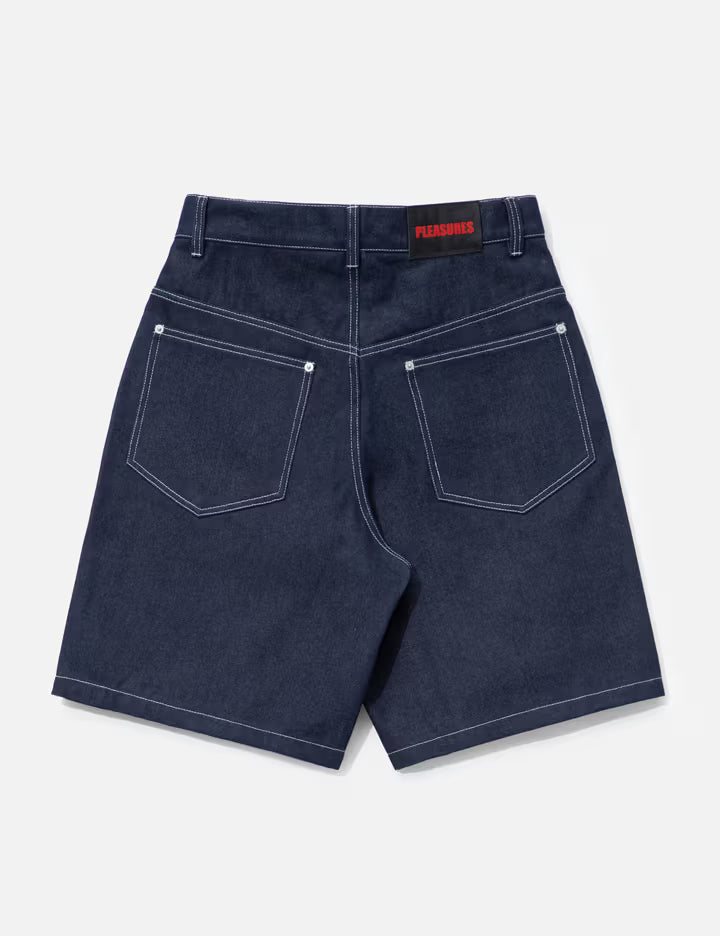 Zero X Pleasures Skull Jorts