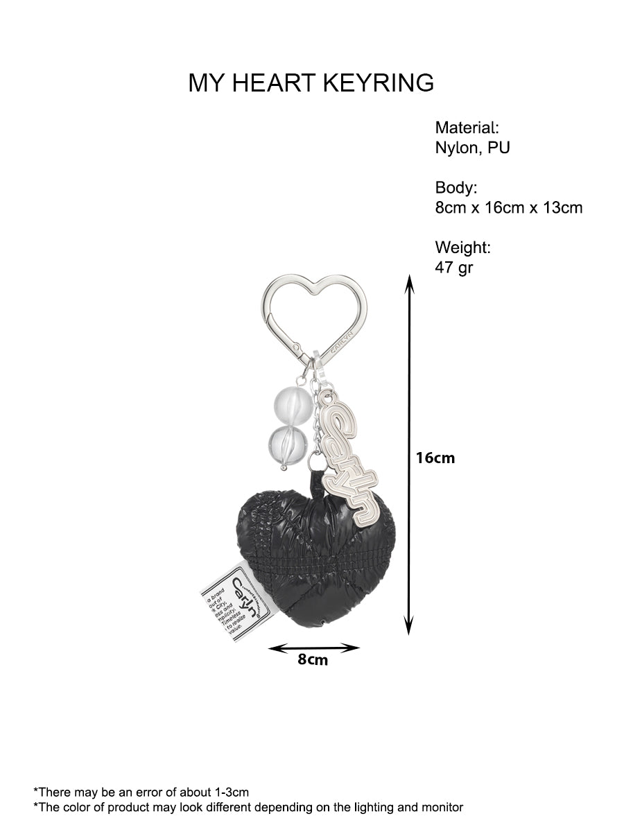 MY HEART KEYRING