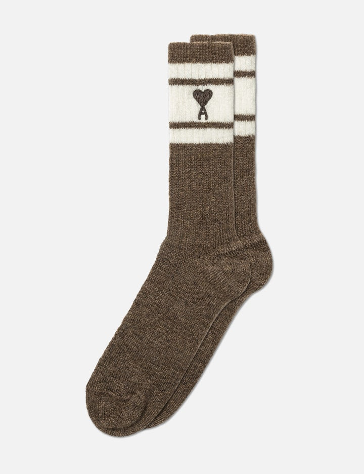 Striped Mohair Socks