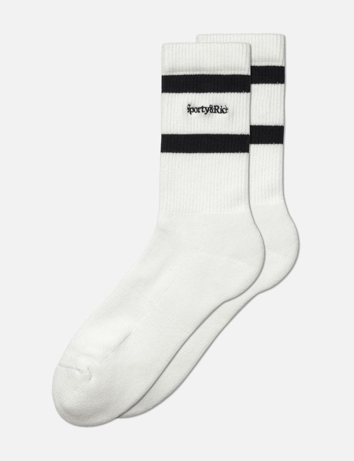 Serif Logo Socks