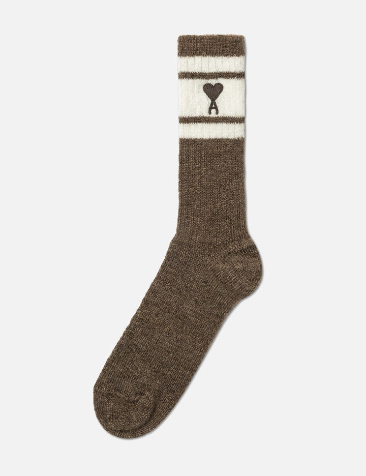 Striped Mohair Socks