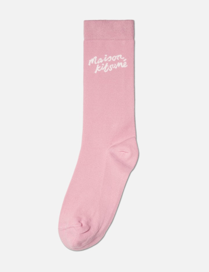 MAISON KITSUNE HANDWRITING SOCKS