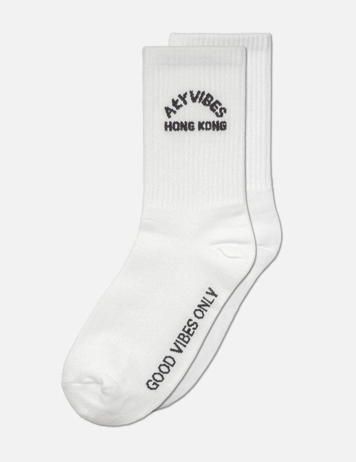 "Aly Vibes Hong Kong" Socks