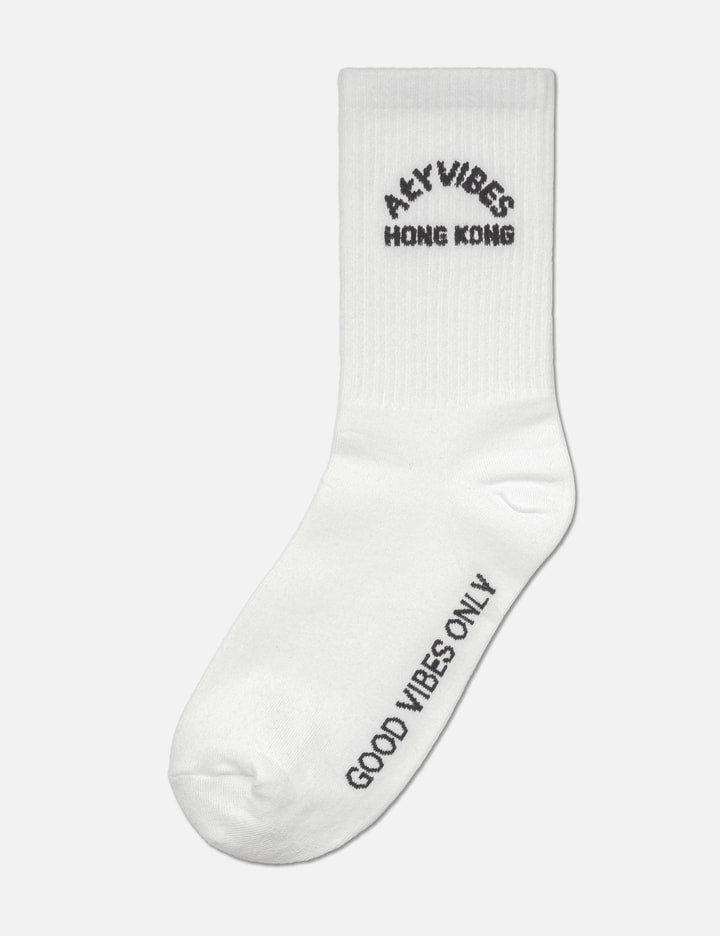 "Aly Vibes Hong Kong" Socks