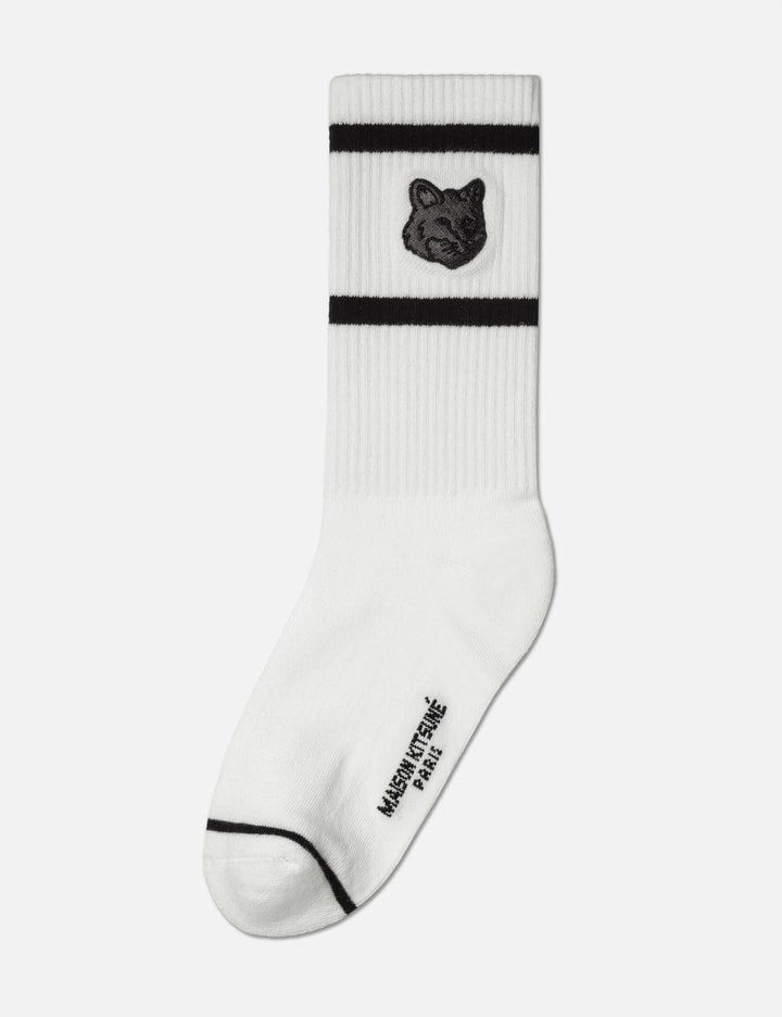 Bold Fox Head Sporty Socks