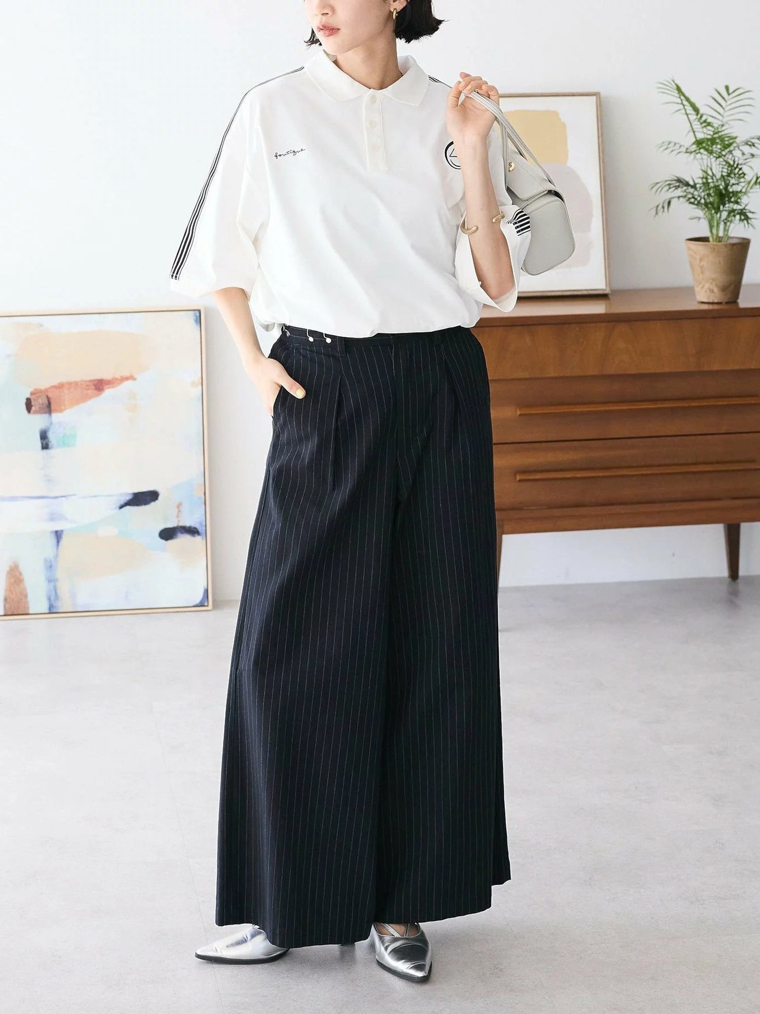 Sora Striped Easy Wide