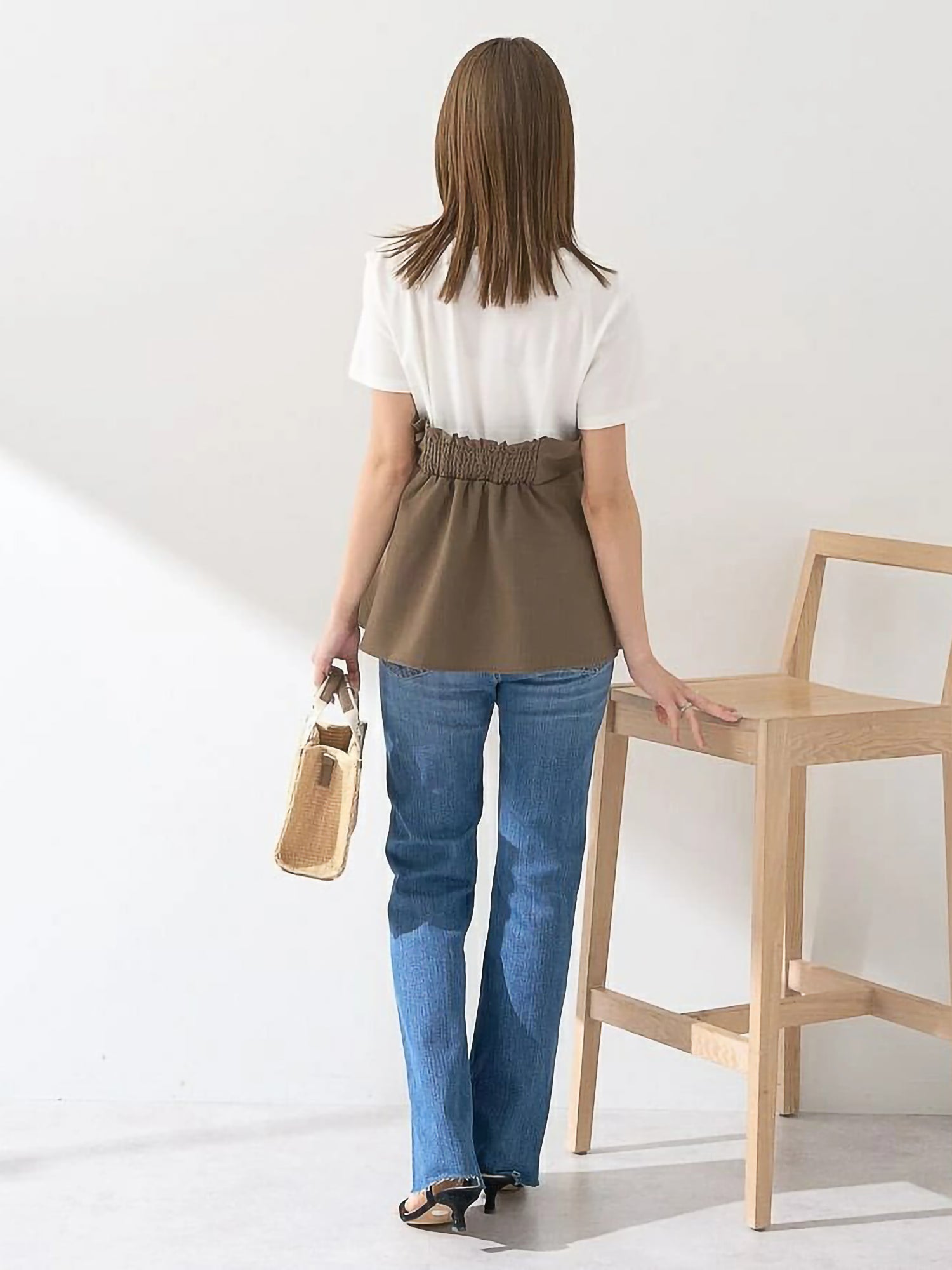 Suisen Flare Denim Pants