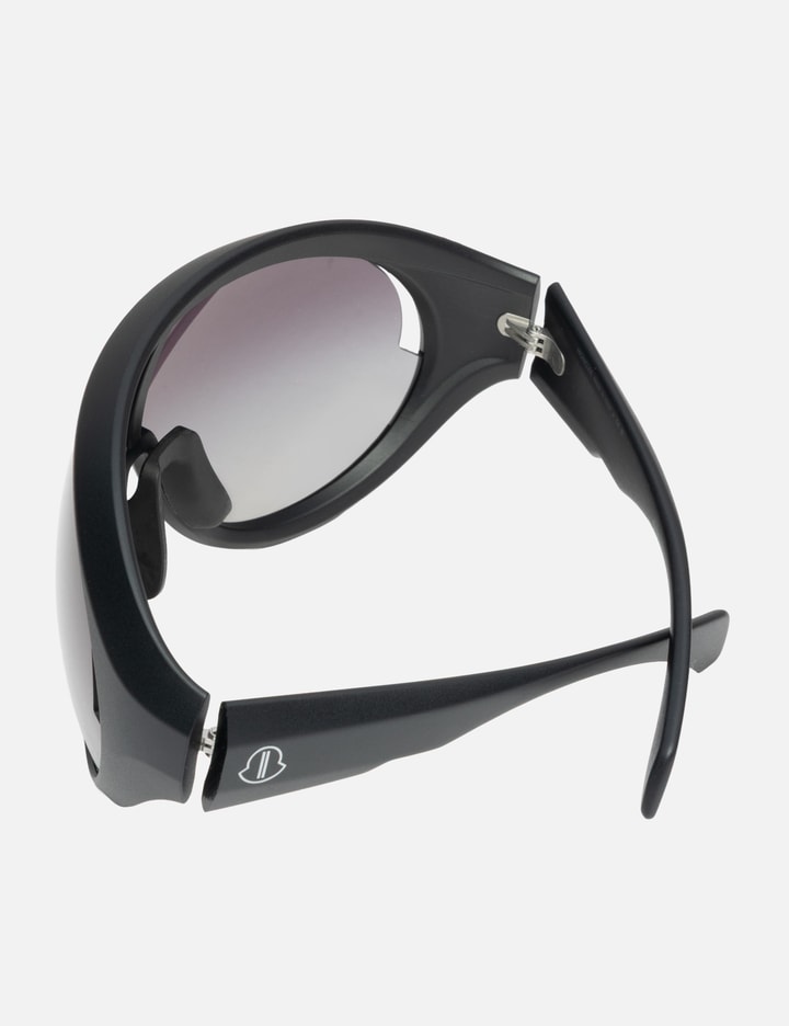 Moncler + Rick Owens Contrast Oval Sunglasses