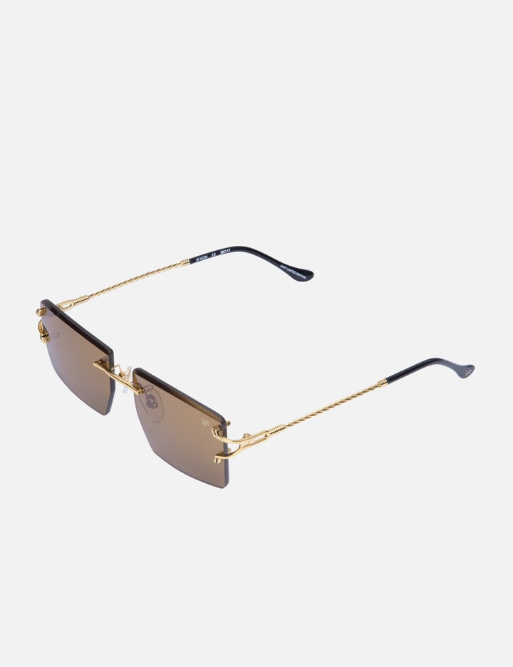 Icon Rimless Drill Mount 24kt Yellow Gold