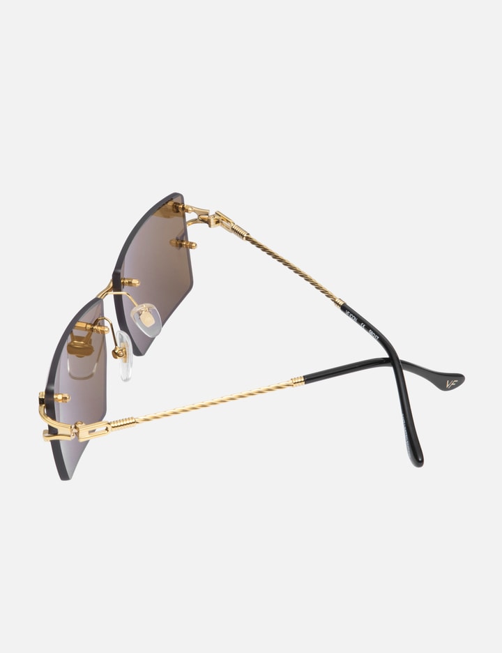 Icon Rimless Drill Mount 24kt Yellow Gold