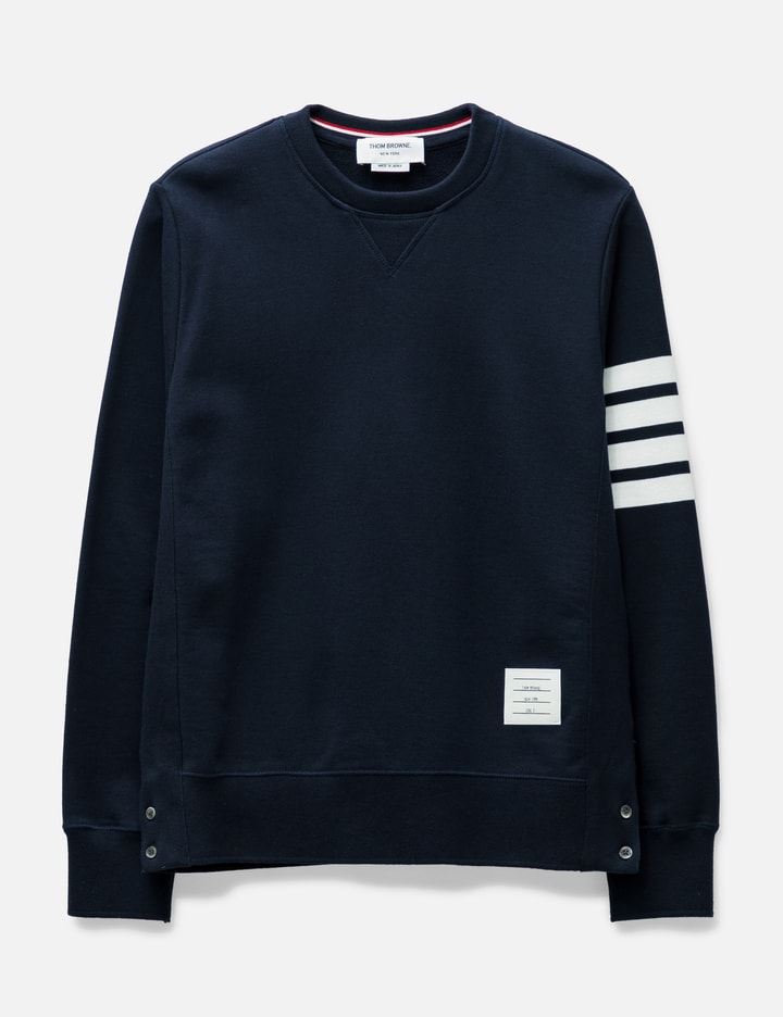 Loopback Jersey Knit 4-Bar Crewneck Sweatshirt