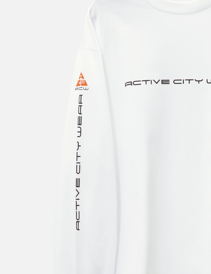 “Active City Wear”  Massive Long Sleeve T-shirt With Drawstrings