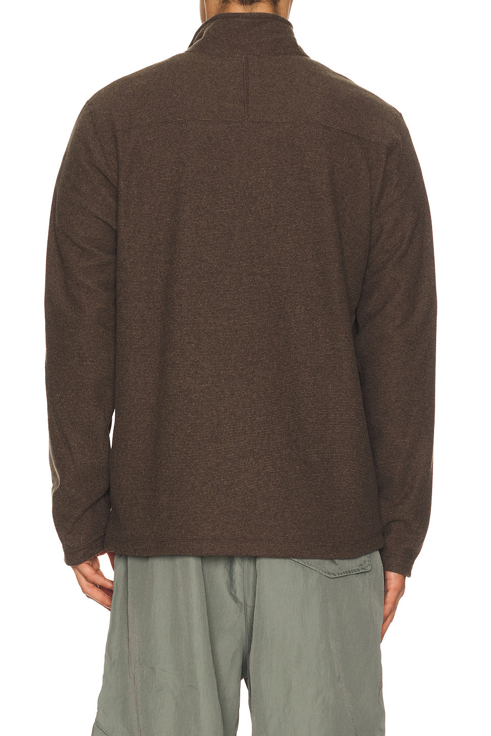 Textured Cap Rock 1/4 Zip Sweater