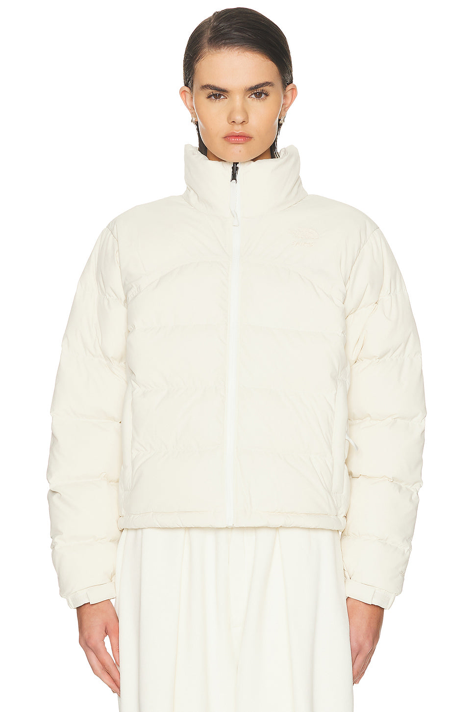 x SKIMS 2000 Retro Shrunken Nuptse Jacket