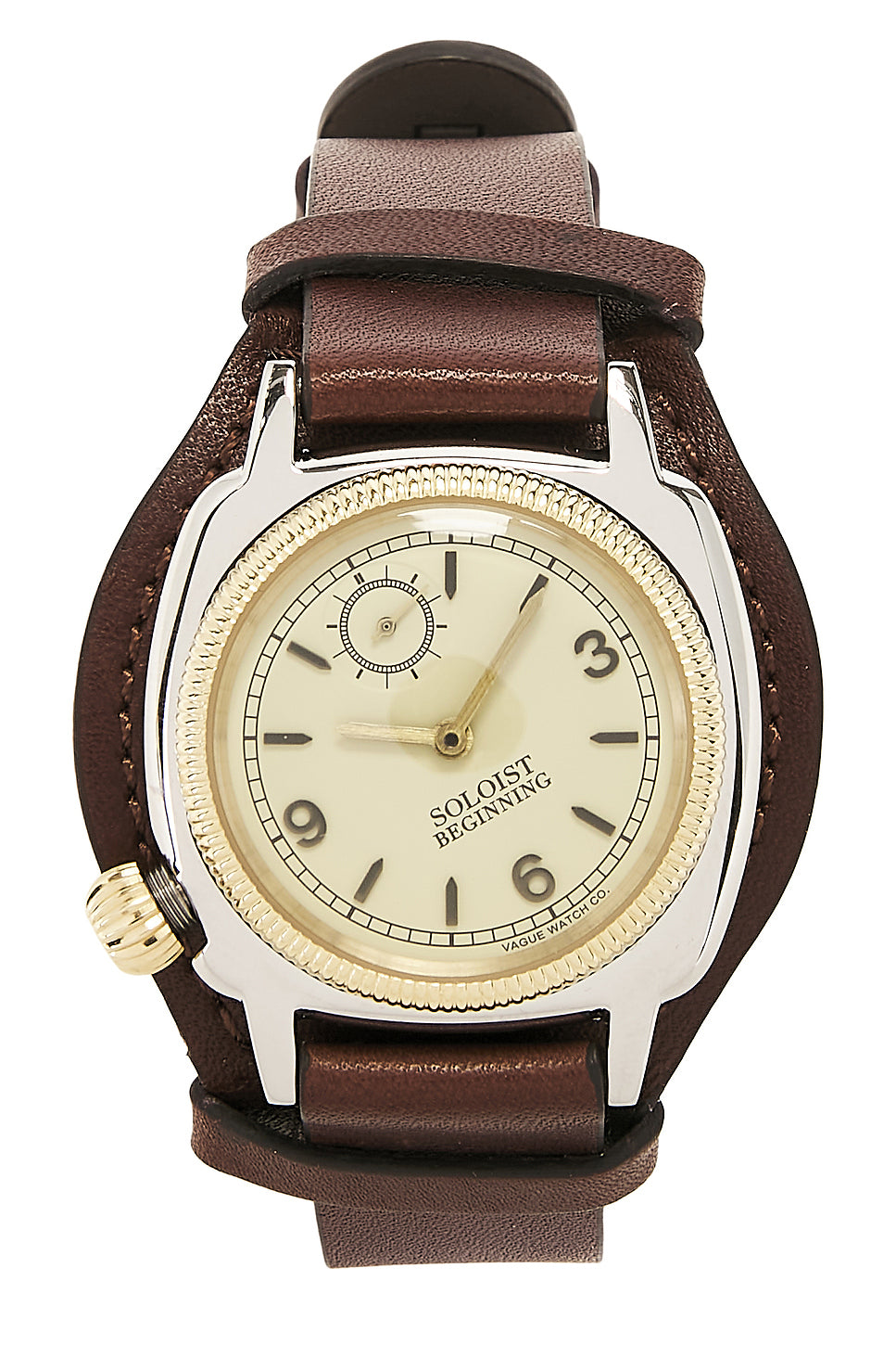 Coussin Type L Leather Belt Watch