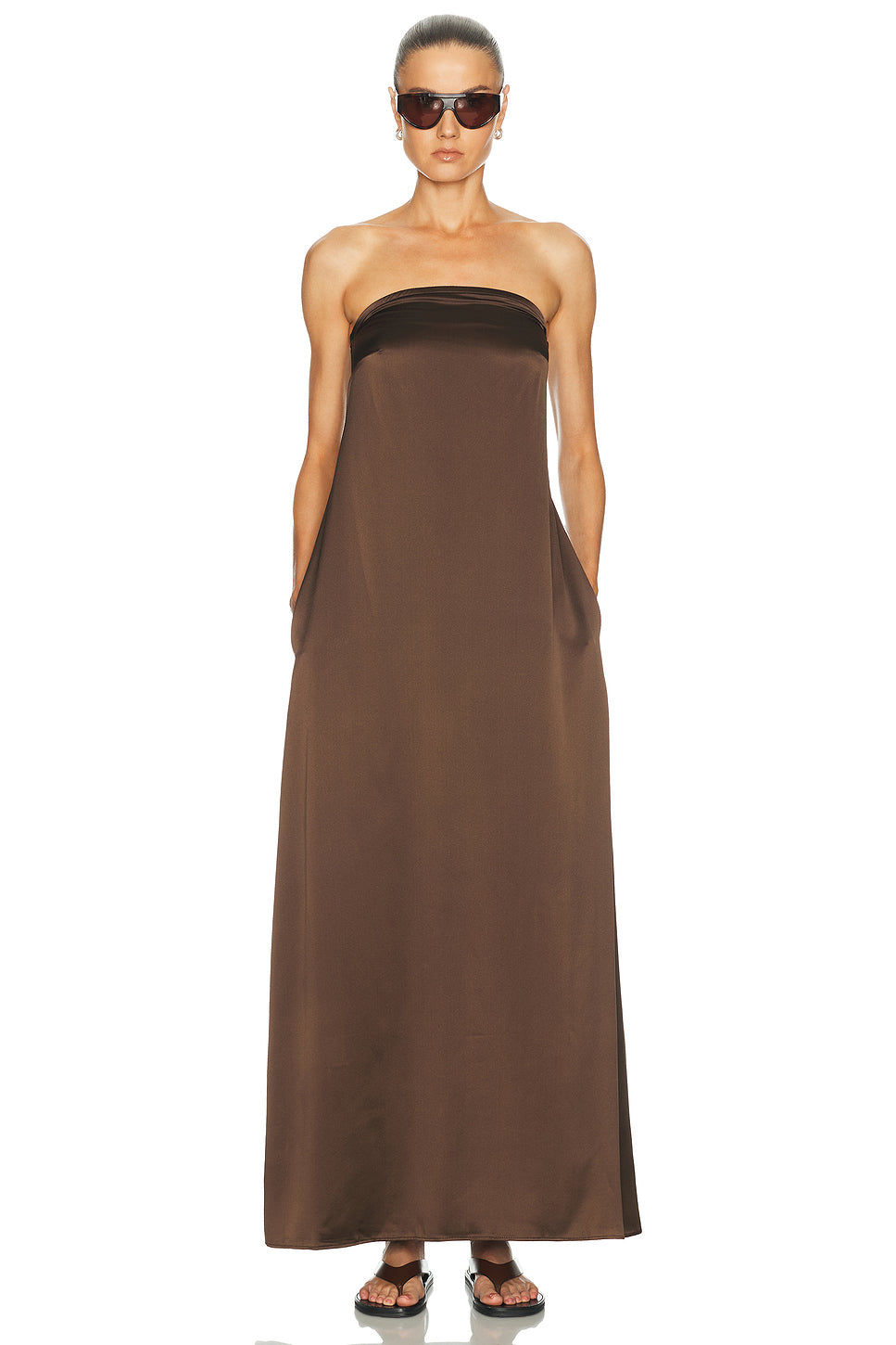 Edith Strapless Gown
