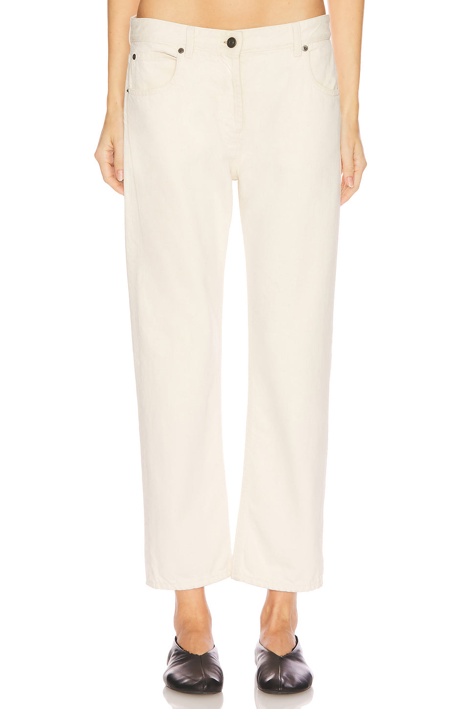 Riaco Cropped Straight Leg