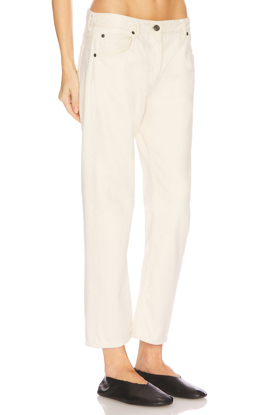 Riaco Cropped Straight Leg