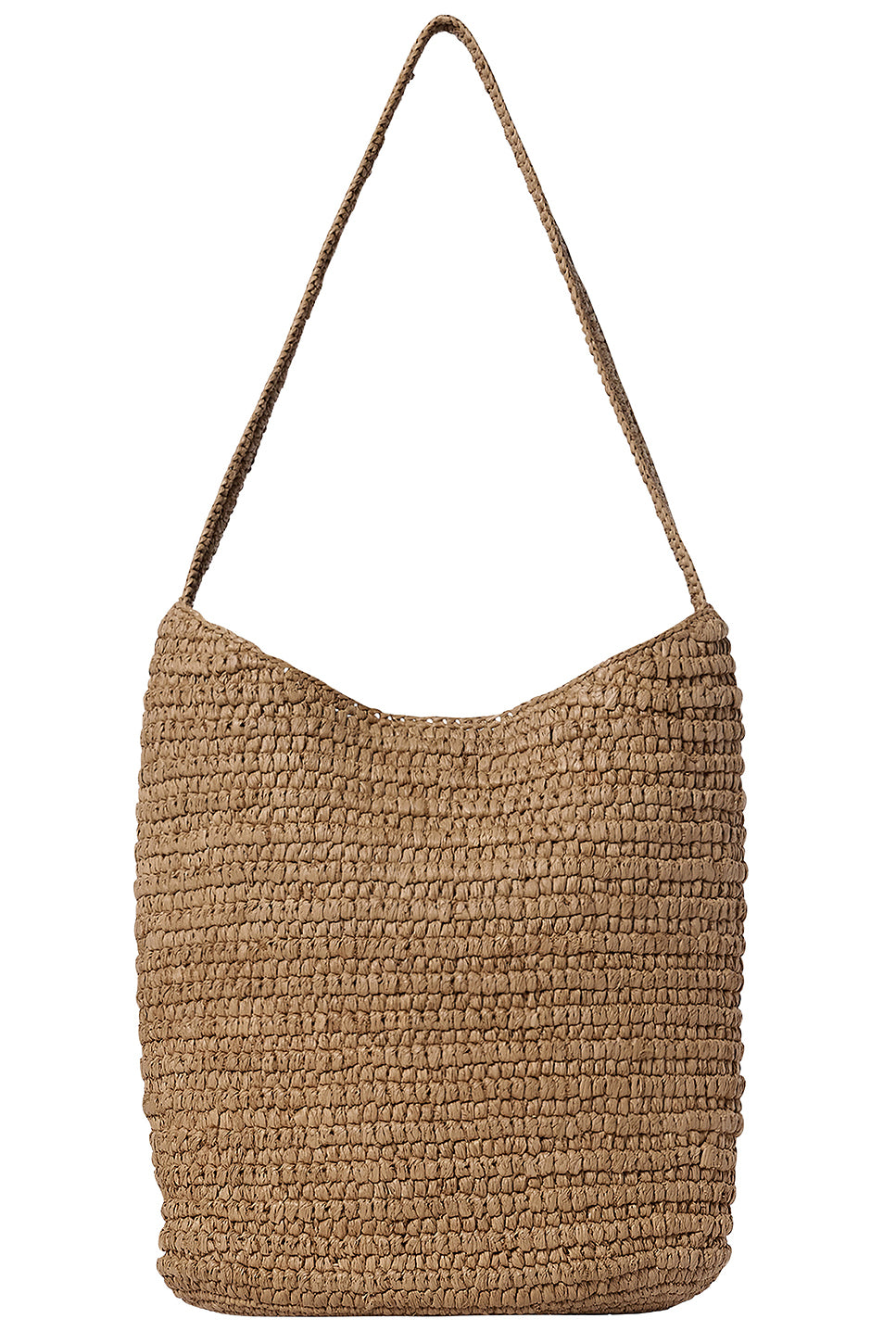 Alma Raffia Shoulder Bag