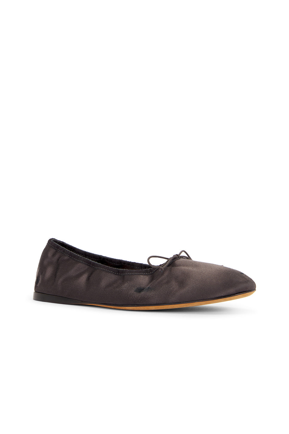 Satin Hereditas Ballerina Flat