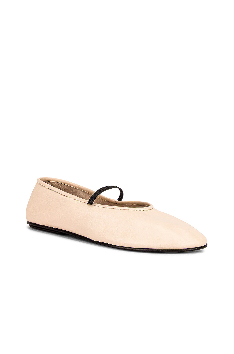 Elastic Ballet Flats