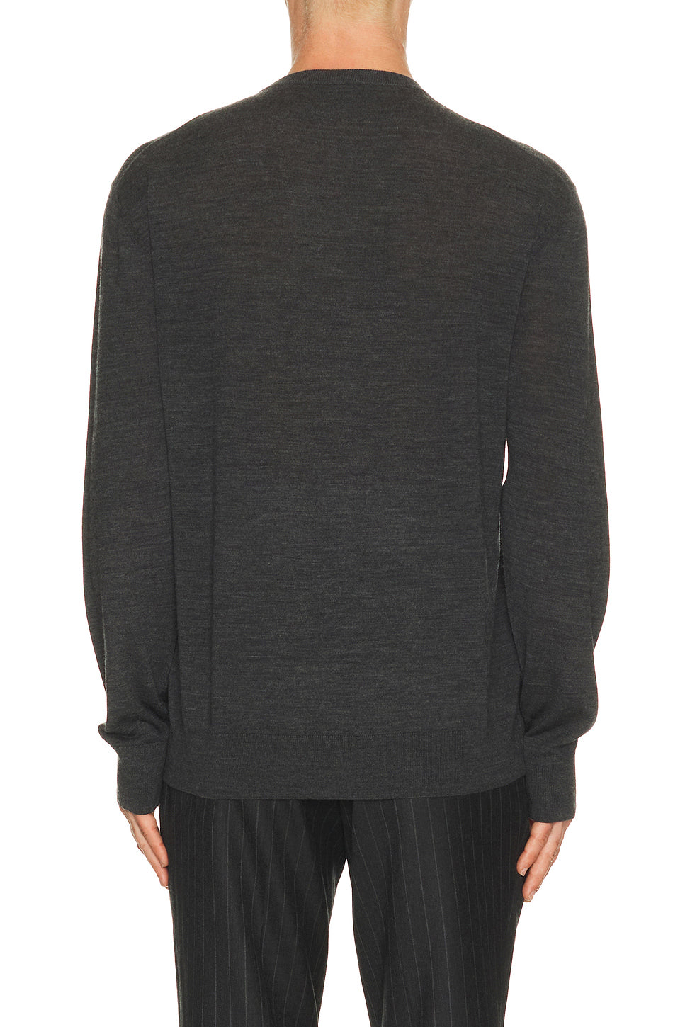 Ultrafine Merino Wool Oversized Crew Neck