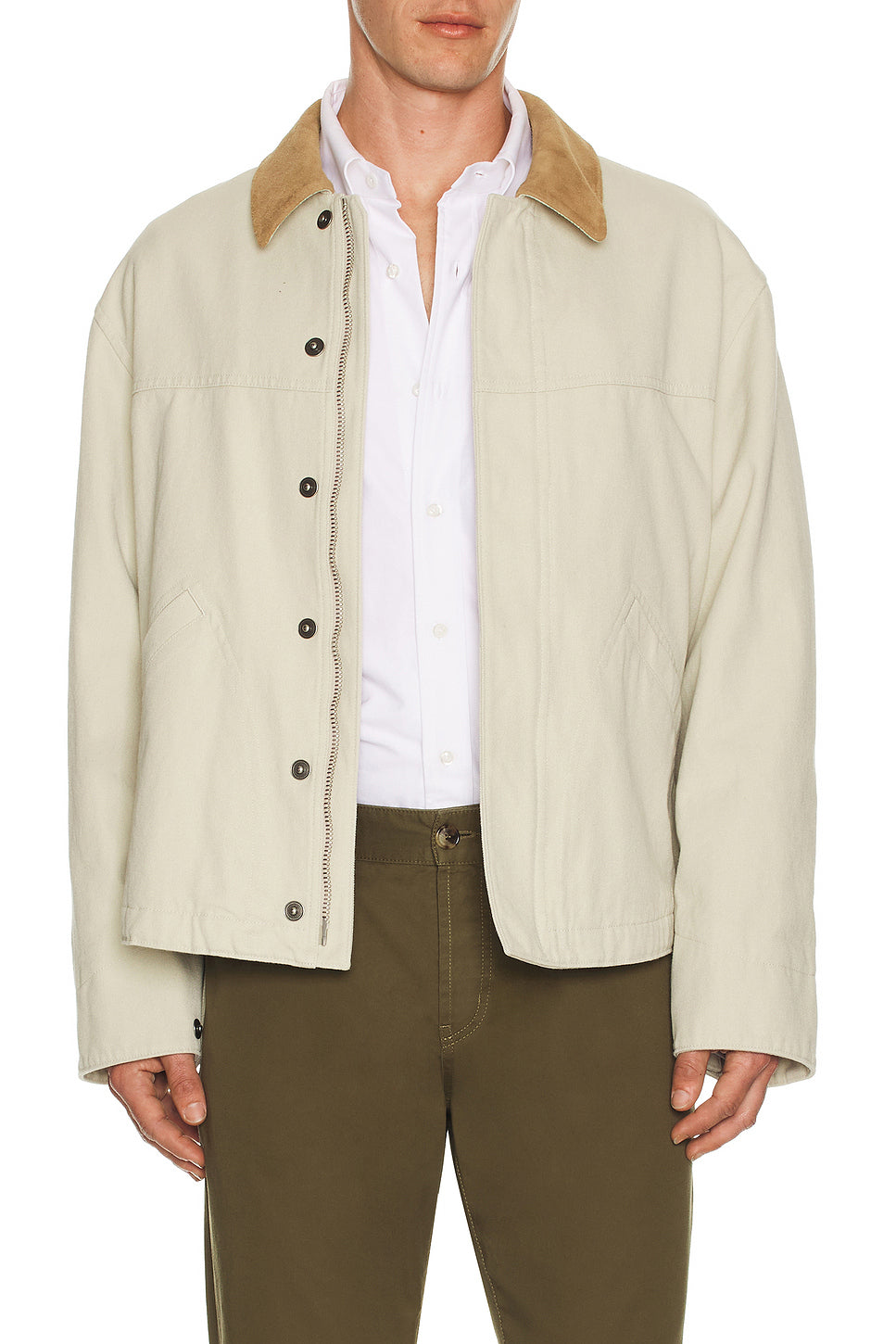 Cotton Canvas Workwear Jacket