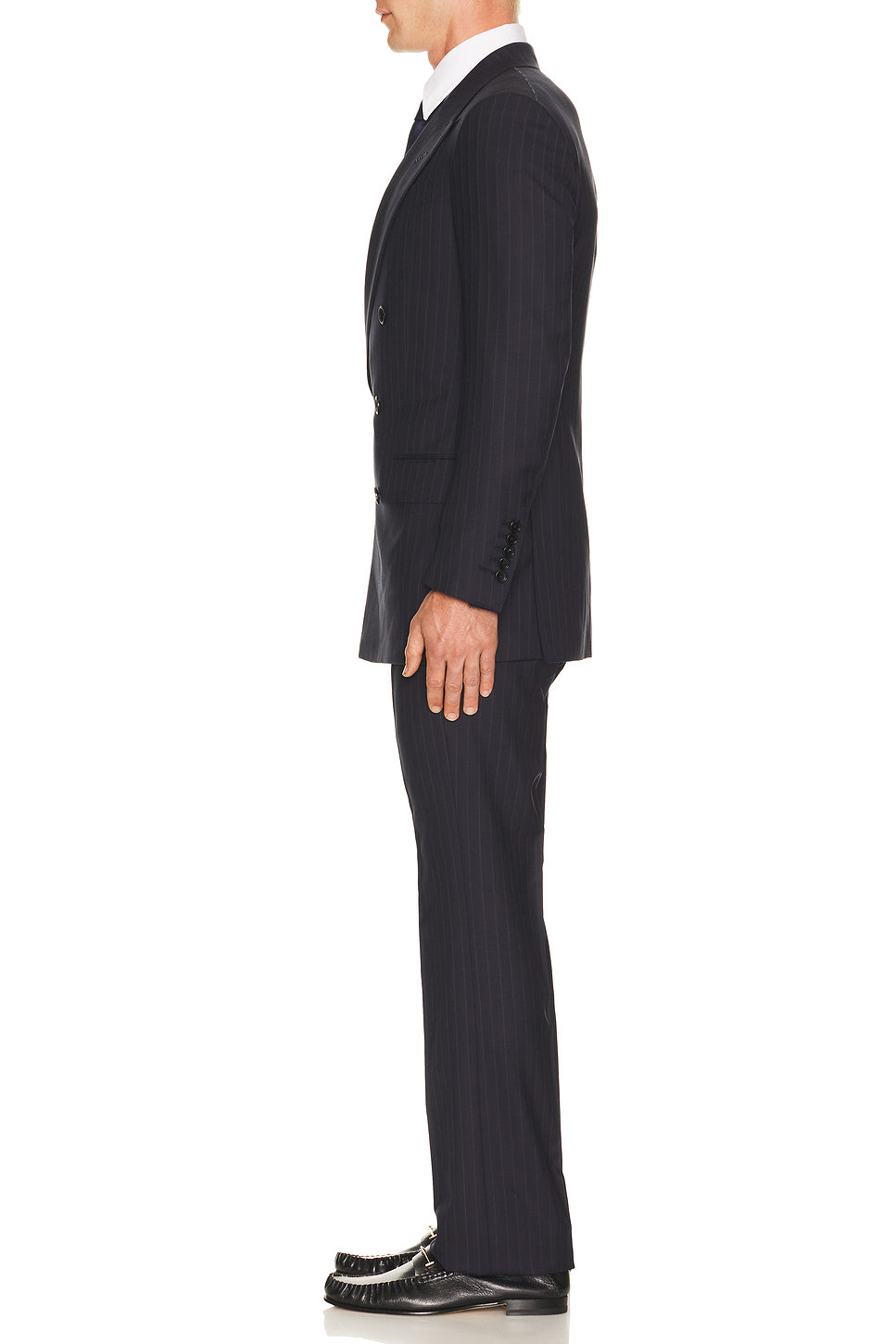 Clear Cut Herringbone Stripe Suit