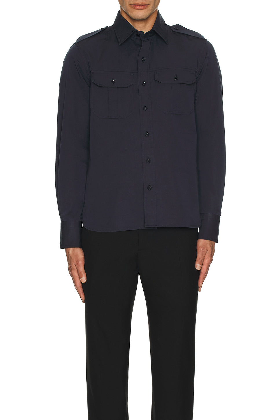 Fluid Poplin Western Shirt