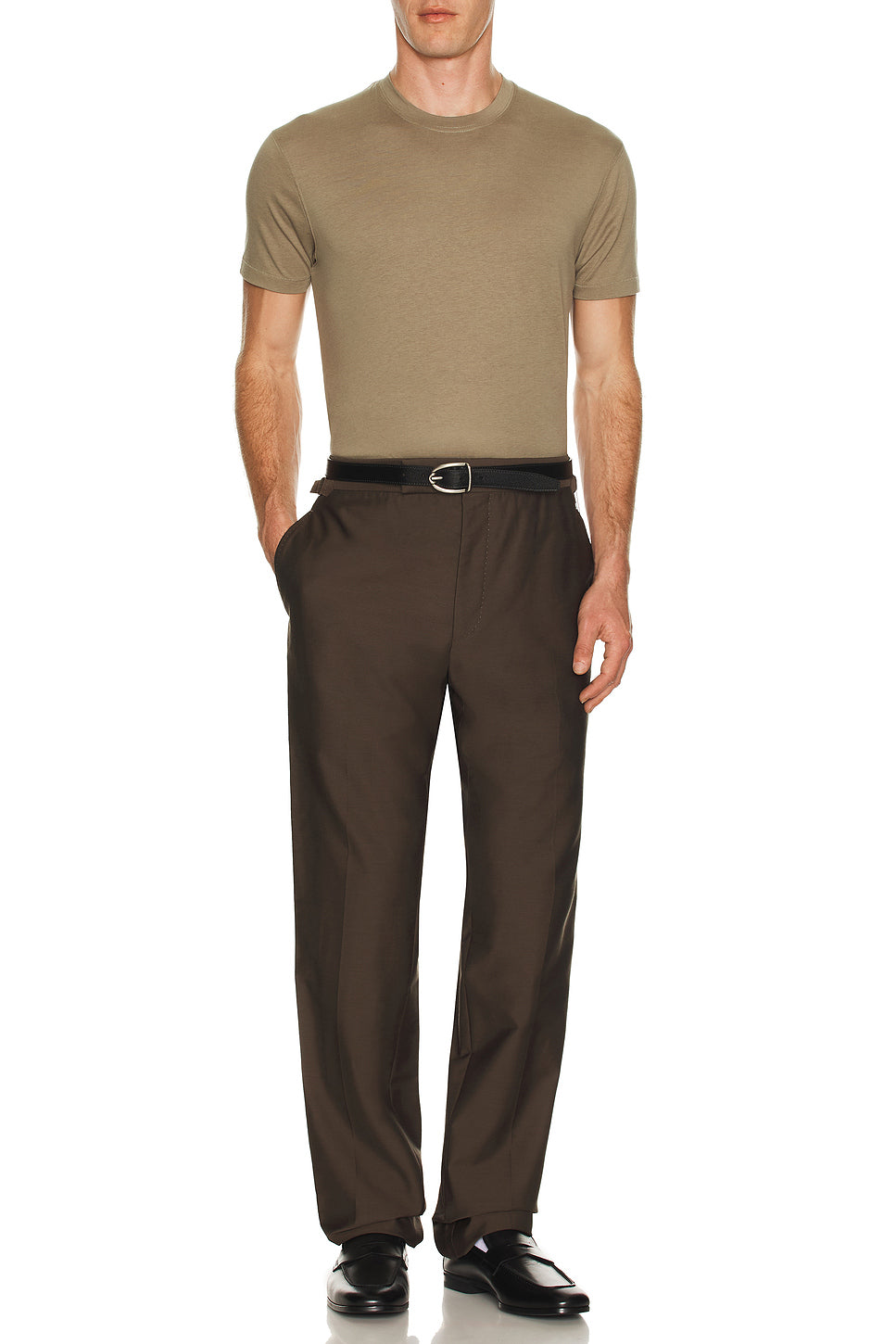 Lyocell Cotton Short Sleeve Crew Neck