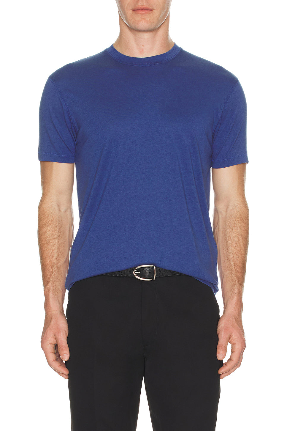 Lyocell Cotton Short Sleeve Crew Neck