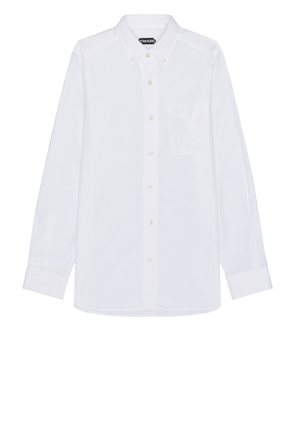 Washed Stretch Oxford Slim Fit Leisure Shirt