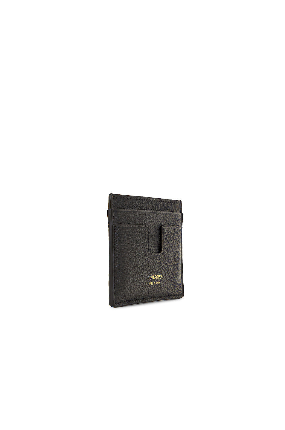 Soft Grain Leather T Line Classic Card Holder