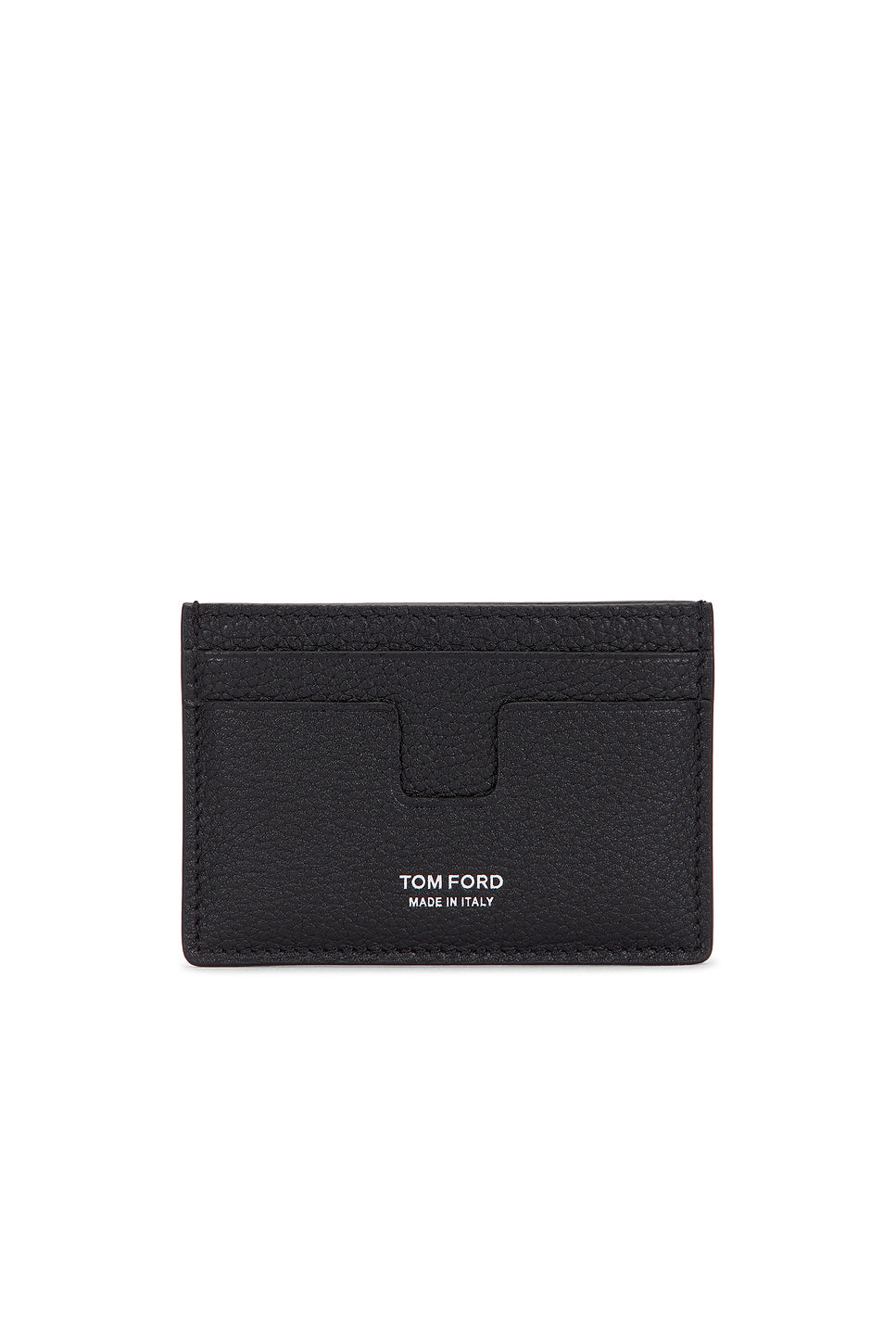 Soft Grain Leather T Line Cardholder