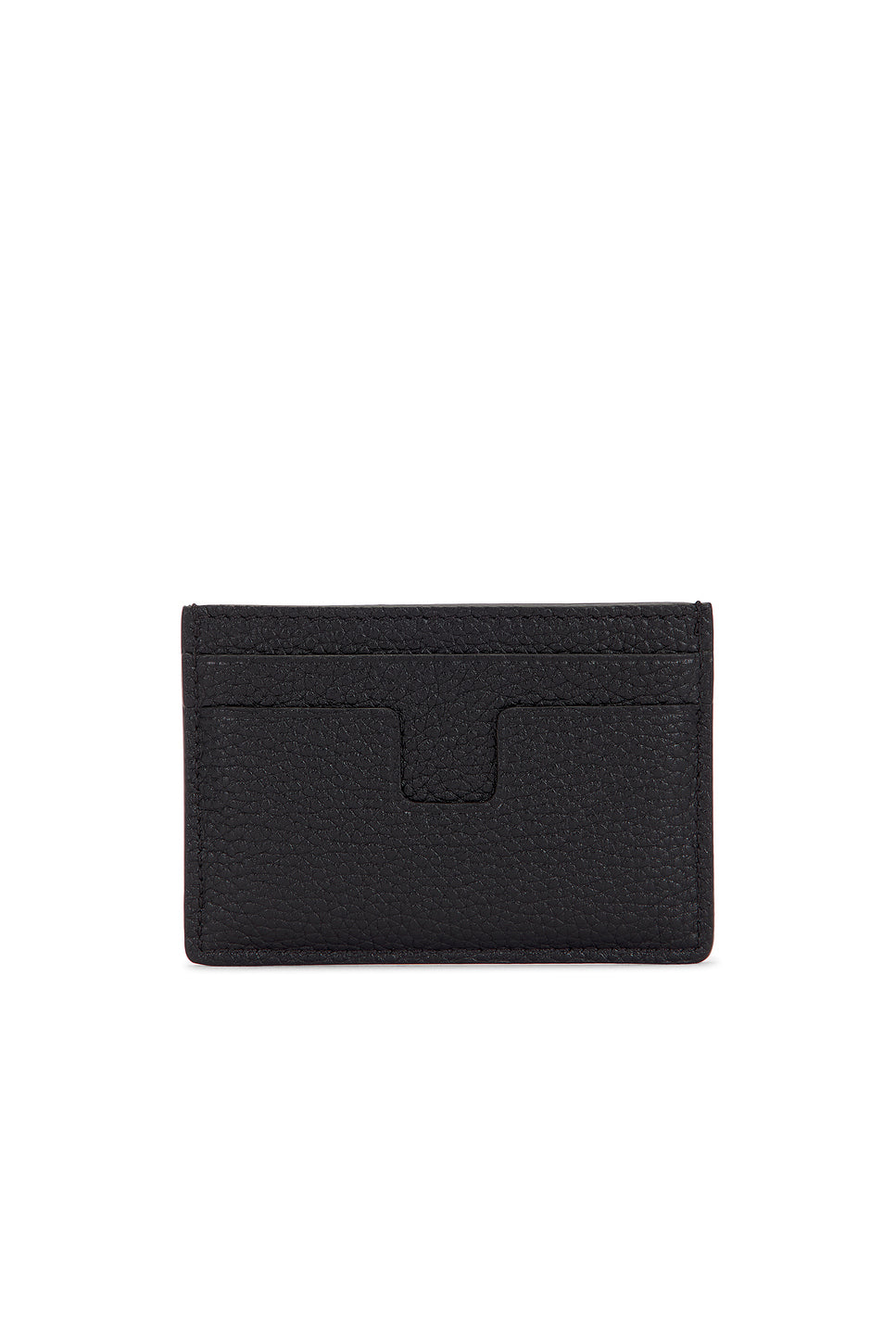 Soft Grain Leather T Line Cardholder