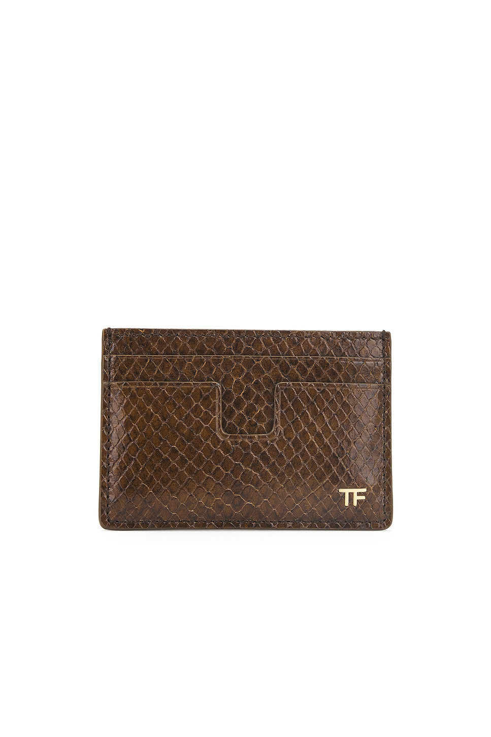 Printed Python T Line Cardholder