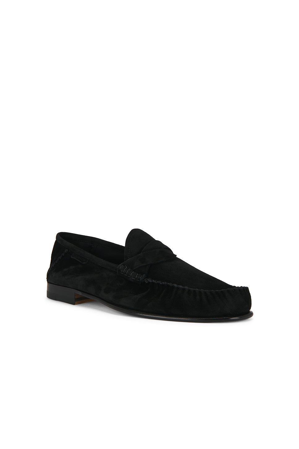 Suede Twisted Band Ripley Loafer