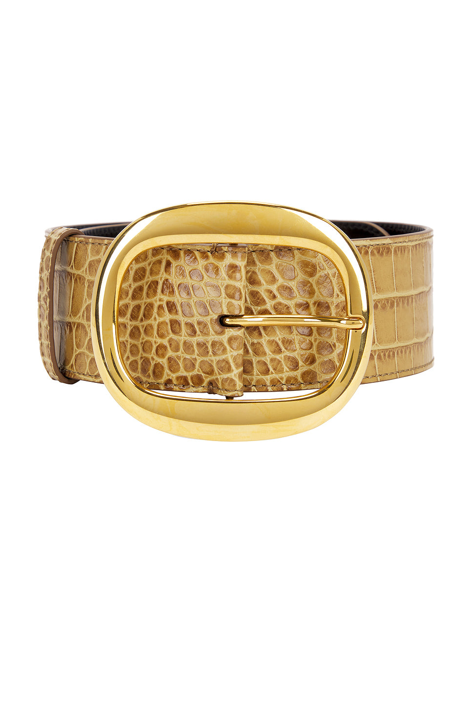 Ursula 50mm Stamped Croc Belt