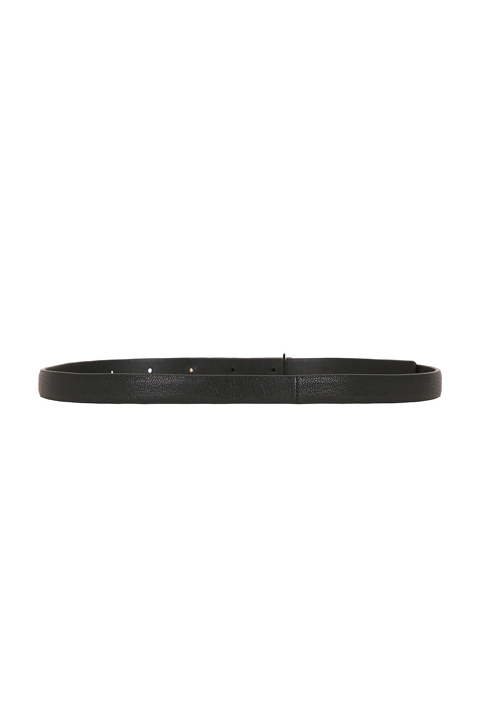 Shiny Supple Grain Leather Belt