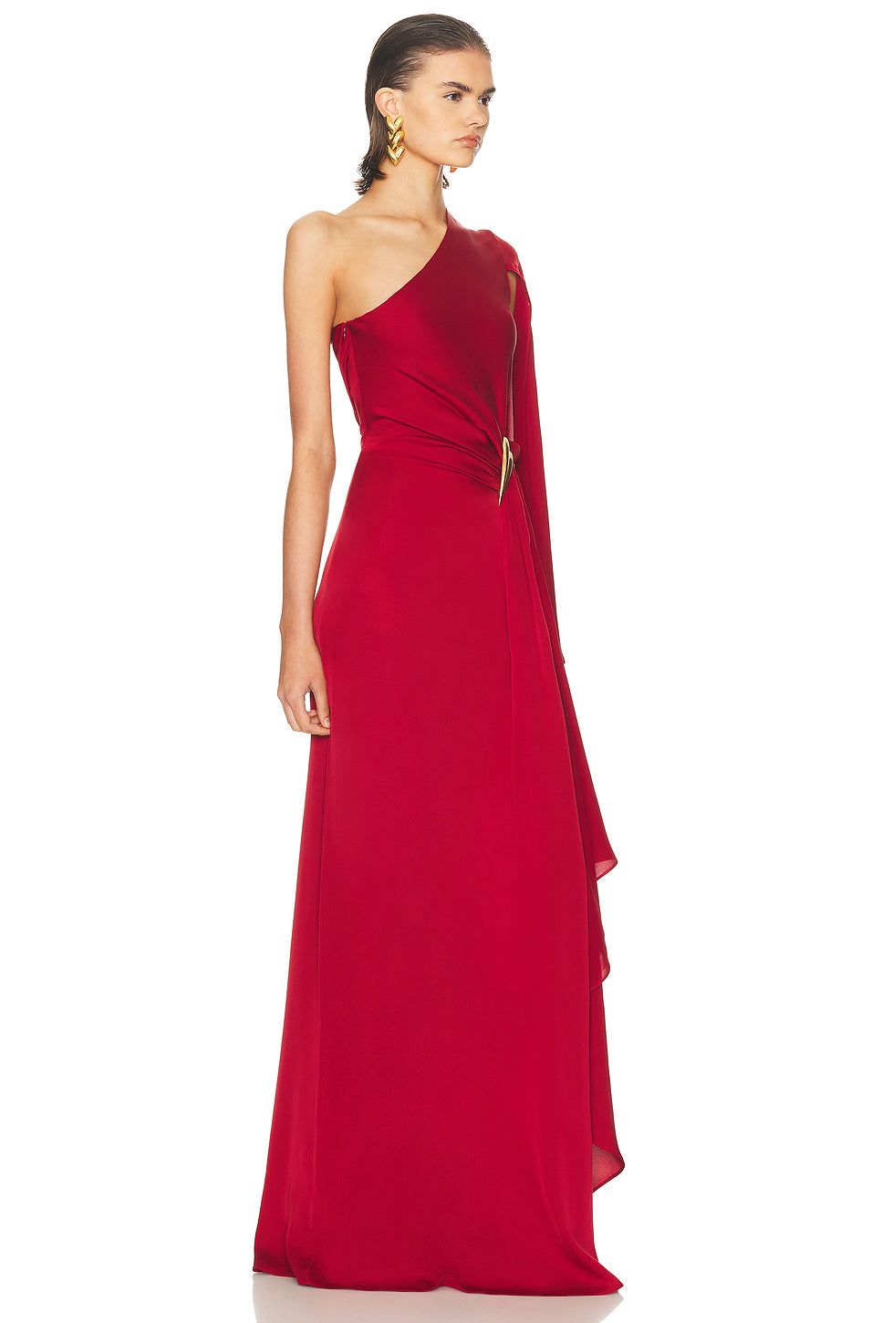 One Shoulder Evening Dress