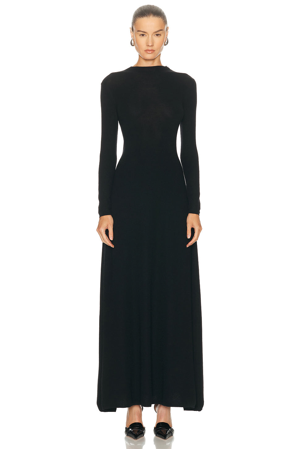 Crewneck Column Dress