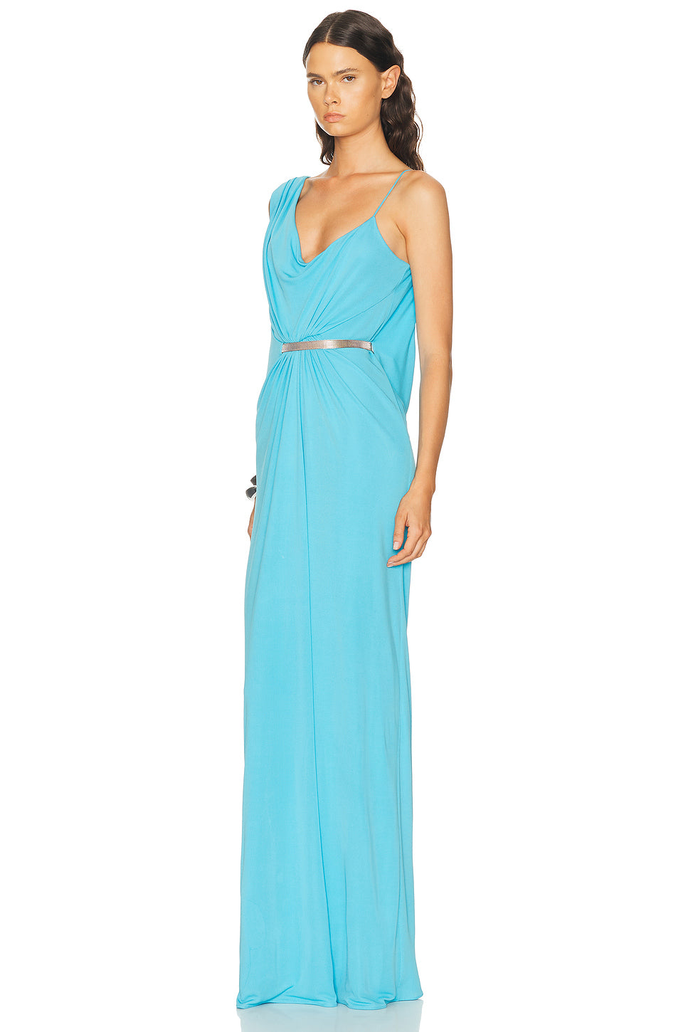 Crepe Jersey Evening Dress