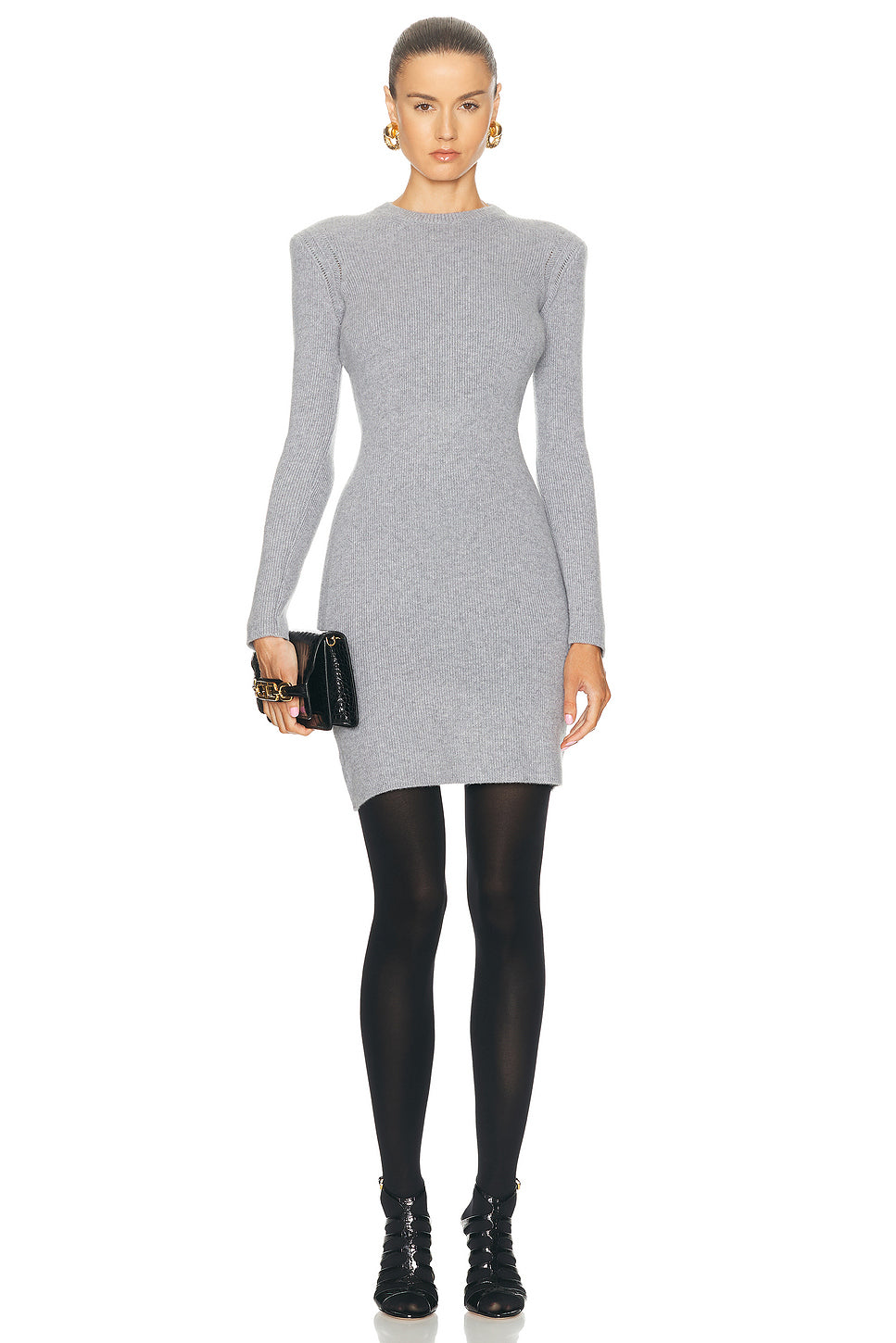 Crewneck Mini Dress