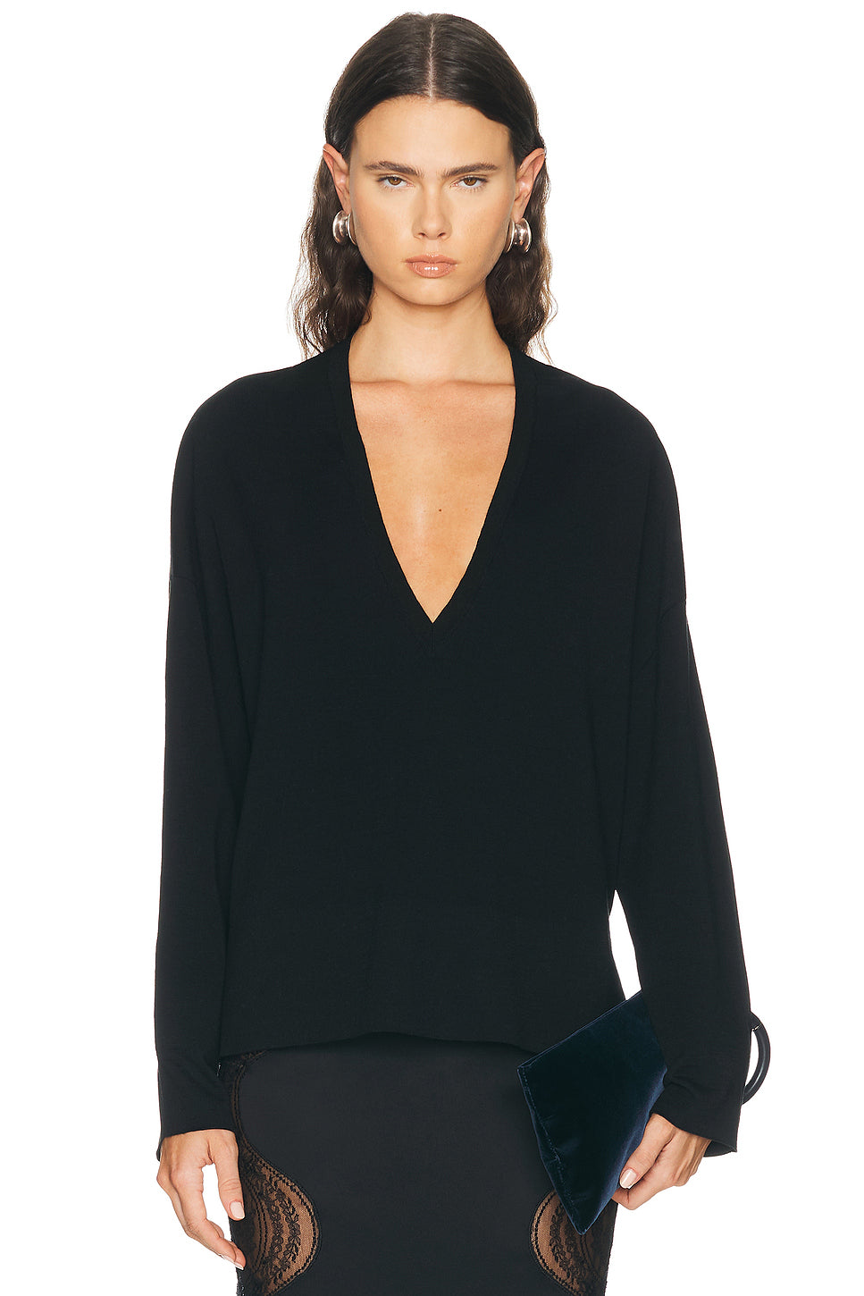 Fine Merino V-Neck Sweater
