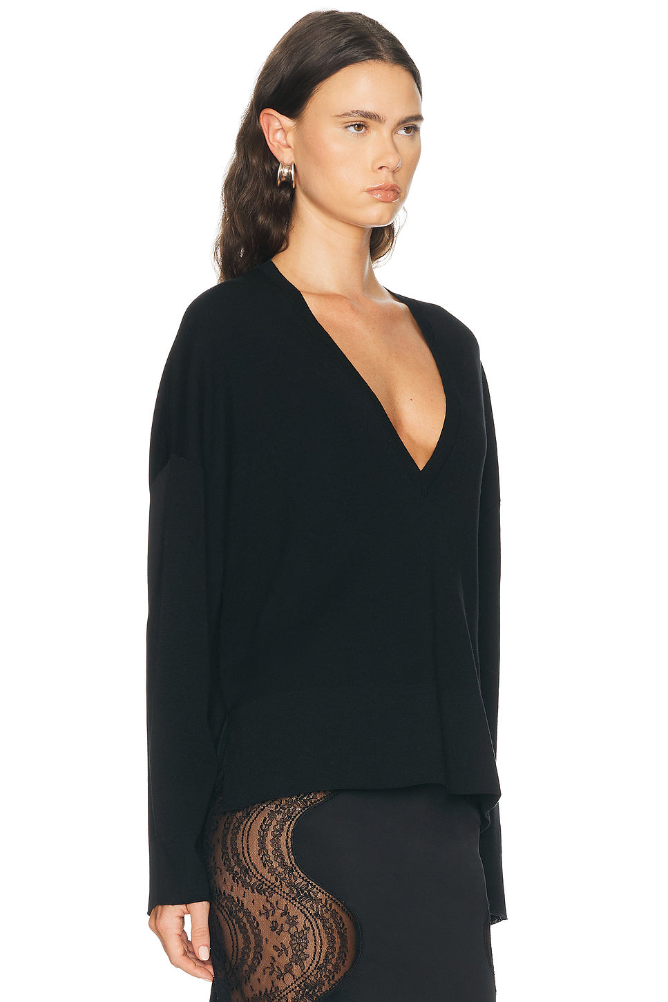Fine Merino V-Neck Sweater