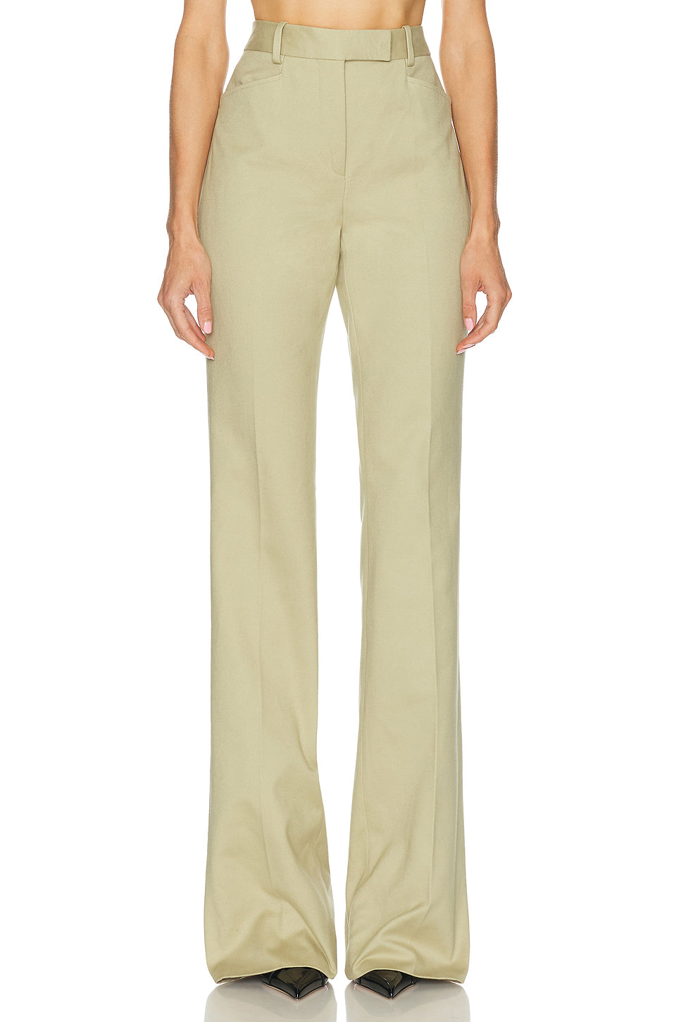Tailored Wide Leg Pant