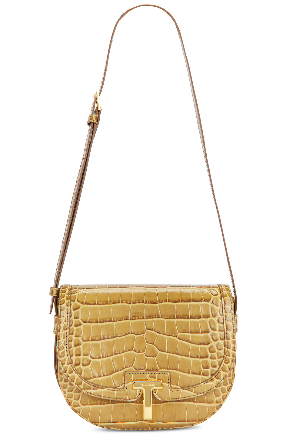 Wallis Stamped Croc Crossbody Bag