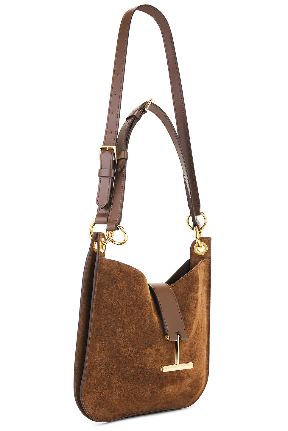 Tara Suede Small Crossbody